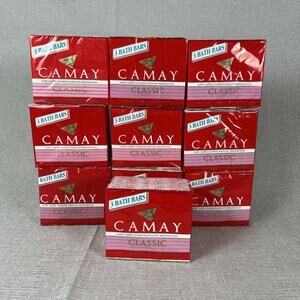 Camay Soap Pink Classic Softly Scented 10 Packs of 3 Discontinued Bath Bar NEW